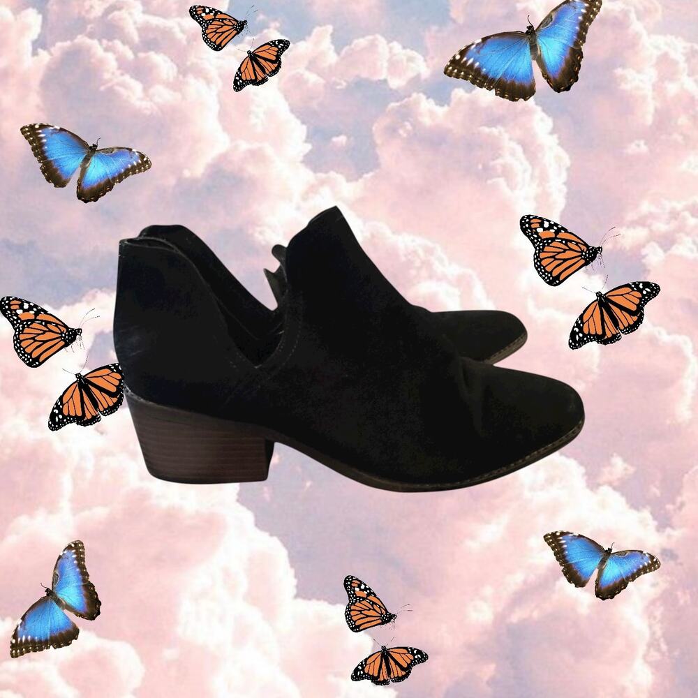Fergalicious Black Ankle Booties